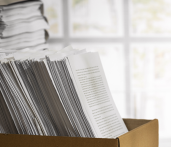 Photo of Boxes with Papers Inside